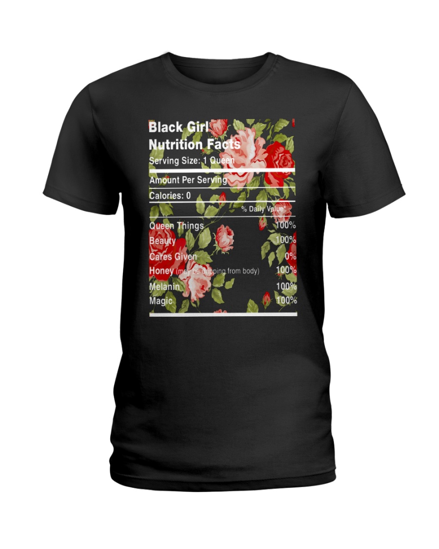 Black girl facts Ladies T-Shirt