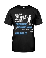 Freaking Fishing Girl - Killing It Premium Fit Mens Tee thumbnail