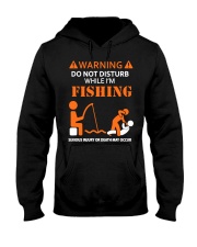 Warning Fishing Hooded Sweatshirt thumbnail