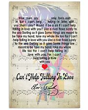 Cant Help Falling In Love - Elvis Presley 11x17 Poster front