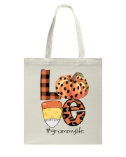 Grammy life Love halloween Tote Bag tile