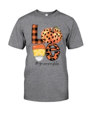 Grammy life Love halloween Classic T-Shirt front