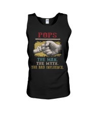 Pops the man the myth the bad influence 66 Unisex Tank tile