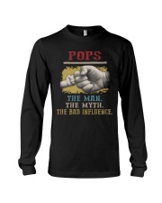 Pops the man the myth the bad influence 66 Long Sleeve Tee tile