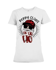 Poppy claus ho ho ho Xmas Premium Fit Ladies Tee tile