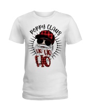 Poppy claus ho ho ho Xmas Ladies T-Shirt tile