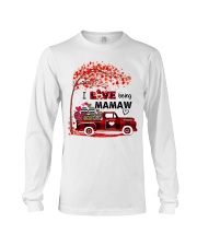 I love being mamaw gift Long Sleeve Tee tile