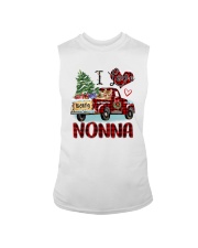 I love being a Nonna truck red xmas Sleeveless Tee tile