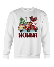 I love being a Nonna truck red xmas Crewneck Sweatshirt tile