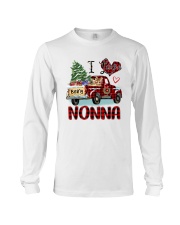 I love being a Nonna truck red xmas Long Sleeve Tee tile