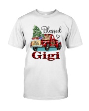Blessed to be called gigi christmas v5 Classic T-Shirt front