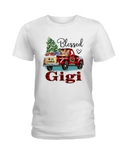 Blessed to be called gigi christmas v5 Ladies T-Shirt tile
