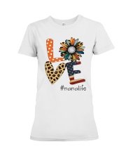Love nana flower Premium Fit Ladies Tee tile