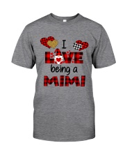 I Love Being A mimi Gnomie gift Classic T-Shirt front