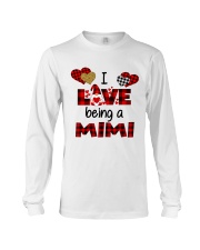 I Love Being A mimi Gnomie gift Long Sleeve Tee tile