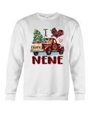 I love being a Nene truck red xmas Crewneck Sweatshirt tile