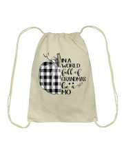 Pumpkin- Be a Mo Drawstring Bag tile