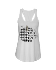 Pumpkin- Be a Mo Ladies Flowy Tank tile