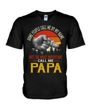 Some People Call Me My By Name Papa V-Neck T-Shirt tile