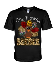 One Thankful beebee 2021 V-Neck T-Shirt tile