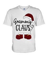 Grammy Claus christmas 2020 V-Neck T-Shirt tile
