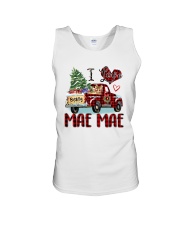 I love being a Mae Mae truck red xmas Unisex Tank tile