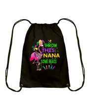 Throw This nana Some Beads Drawstring Bag tile