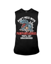 Don't mess with pawpaw saurus Sleeveless Tee tile