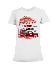 I love being mimi gift Premium Fit Ladies Tee tile