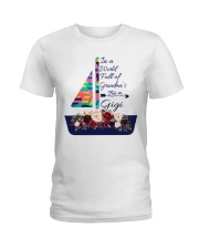 In a world full of grandma's be a Gigi v44 Ladies T-Shirt tile