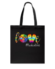 Love summer lala life Tote Bag tile