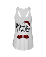 Meme Claus christmas 2020 Ladies Flowy Tank tile
