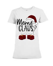 Meme Claus christmas 2020 Premium Fit Ladies Tee tile