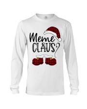 Meme Claus christmas 2020 Long Sleeve Tee tile