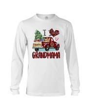I love being a Grandmama truck red xmas Long Sleeve Tee tile