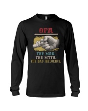 Opa the man the myth the bad influence 66 Long Sleeve Tee tile
