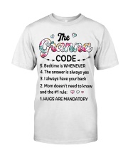 The Granna code Classic T-Shirt front