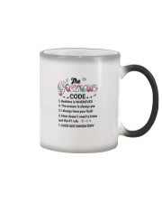 The Granna code Color Changing Mug tile