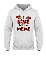 I Love Being A meme Gnomie gift Hooded Sweatshirt tile