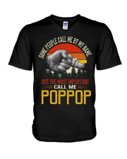 Some People Call Me My By Name Poppop V-Neck T-Shirt tile