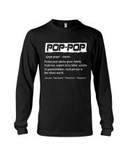 Definitions pop-pop news copy Long Sleeve Tee tile