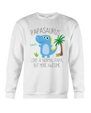 Papa saurus mug Crewneck Sweatshirt thumbnail