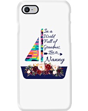 In a world full of grandmas be a Nanny v55 Phone Case tile
