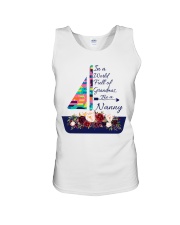In a world full of grandmas be a Nanny v55 Unisex Tank tile