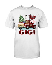I love being a gigi truck red xmas Classic T-Shirt front