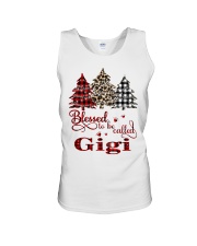 Blessed to be called Gigi christmas rv Unisex Tank tile