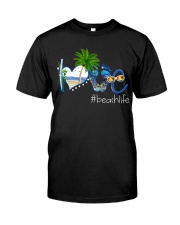 Love beach life summer trend Classic T-Shirt front