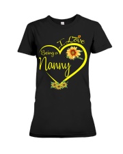 I love being a Nanny rv1 Premium Fit Ladies Tee tile