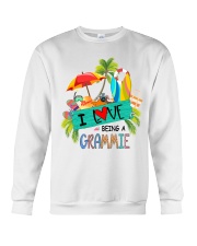 I love being a grammie summer Crewneck Sweatshirt tile