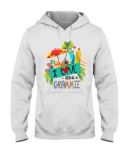 I love being a grammie summer Hooded Sweatshirt tile